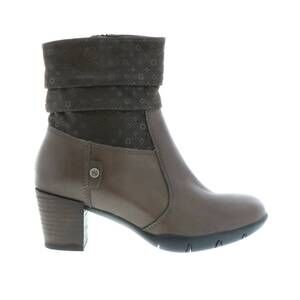 NEW WOLKY women's colville heeled mid boot in gray